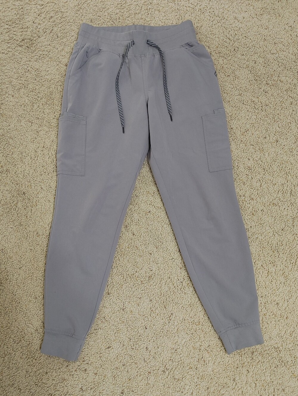 Jaanuu Gray Jogger Scrub Pants Women's Small